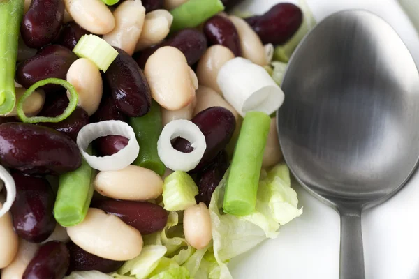 Three Bean Salad Close Up — Stock Photo, Image