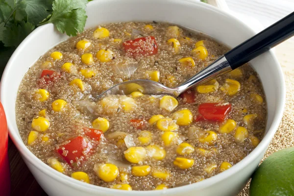 Zuppa di mais amaranto — Foto Stock