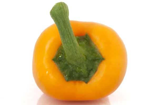 Toppen av orange paprika — Stockfoto