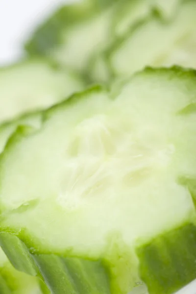 stock image Closeup Cucumber Slice