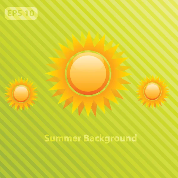 stock vector Summer background