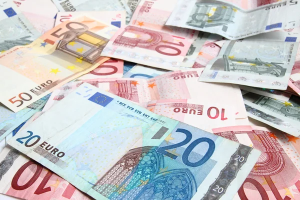 Background of the euro money — Stock Photo, Image
