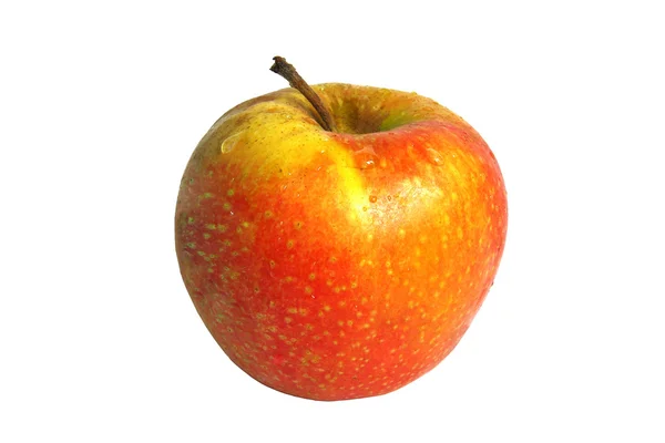 Apfelisolierung Stockbild