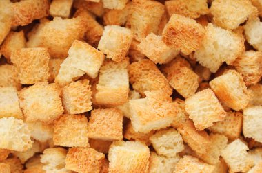 Crouton close up. clipart