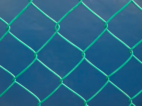 stock image Green fence