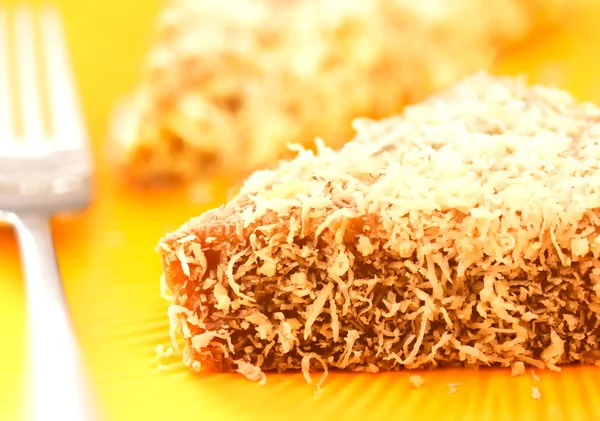 Açúcar de palma pudim de arroz cozido no vapor — Fotografia de Stock