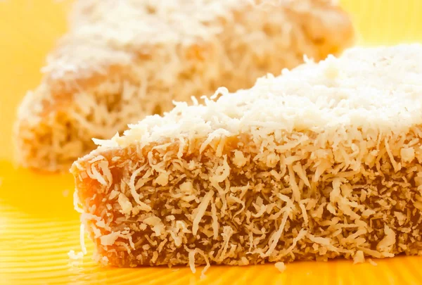 Пальмовий цукор на пару рисовий пудинг — стокове фото