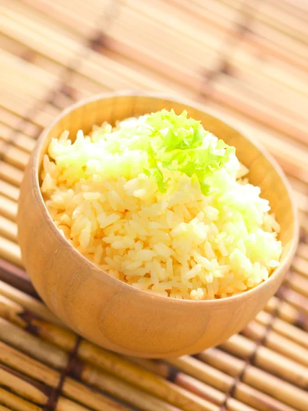 Syrové vejce rýže — Stock fotografie