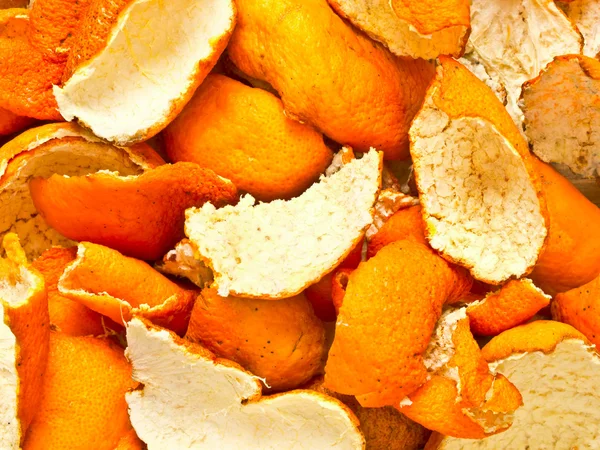 Casca de laranja seca — Fotografia de Stock