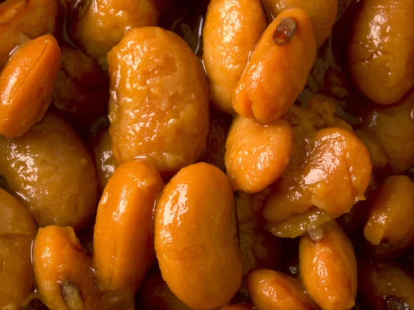 盐渍发酵的大豆 — 图库照片