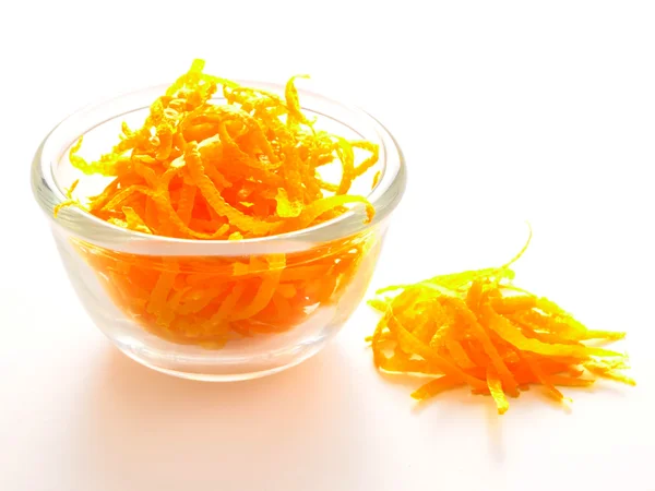 Orange zest — Stock Photo, Image