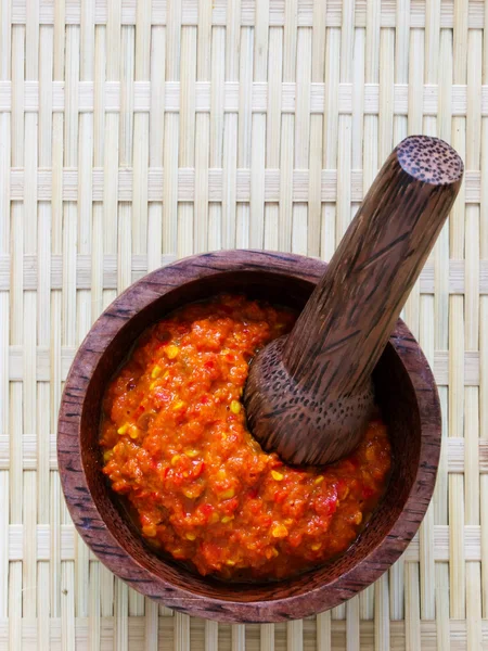 Pasta de camarão fermentada — Fotografia de Stock