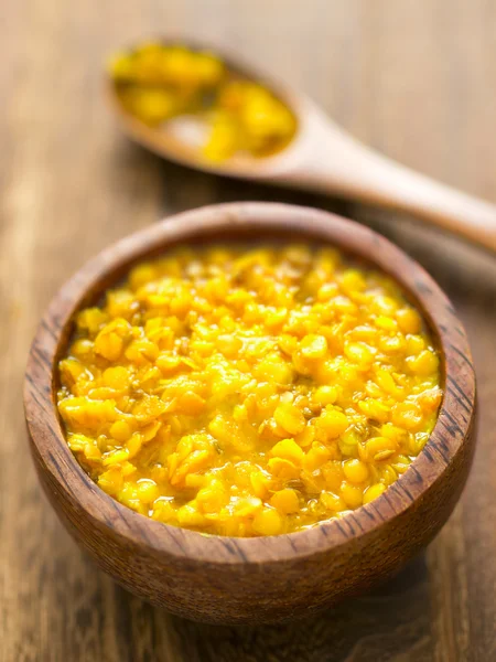 Lenticchie al curry — Foto Stock