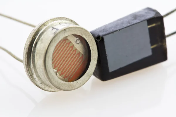 stock image Two different types of semiconductor sensors, magnetic sensors