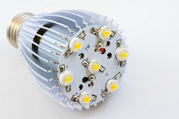 LED light bulbs with 1 Watts SMD chips without cover glass — Stock Photo, Image