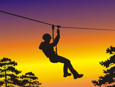 Rope park clipart