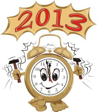 2013 - wake up and have fun clipart