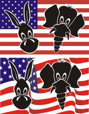 Usa election clipart