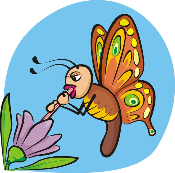 Спрагу метелик — стоковий вектор