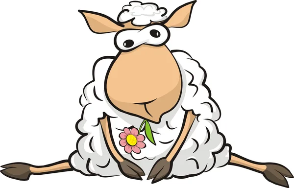 Στηργμένος πρόβατα — Διανυσματικό Αρχείο