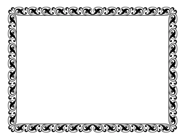 Yksinkertainen koriste koristeellinen runko — vektorikuva
