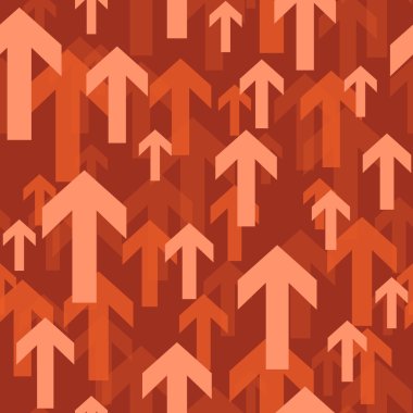 Flying arrow seamless background pattern clipart