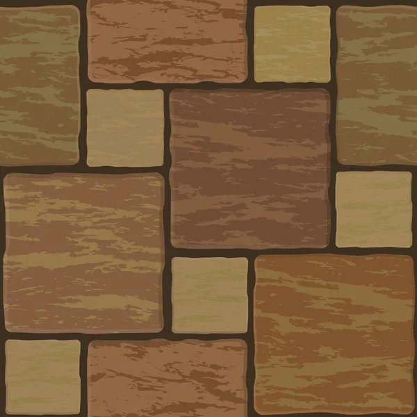 Бесшовная текстура каменистой плитки — стоковый вектор