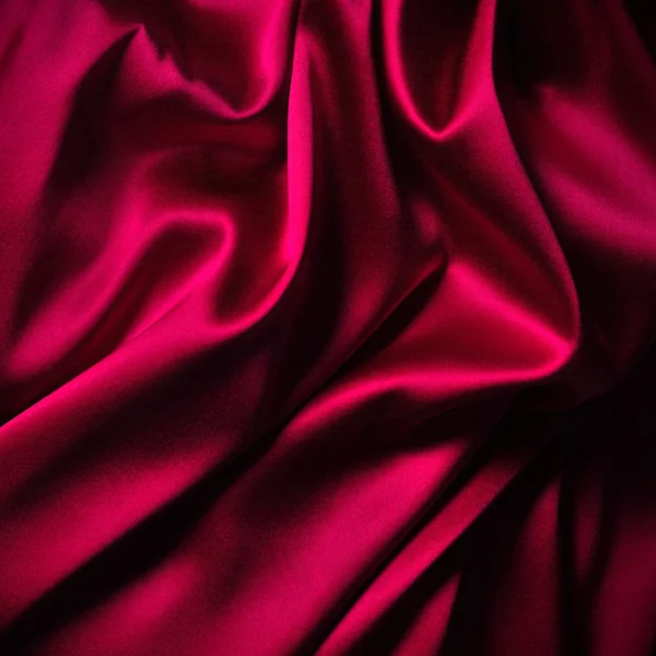 stock image Red silk