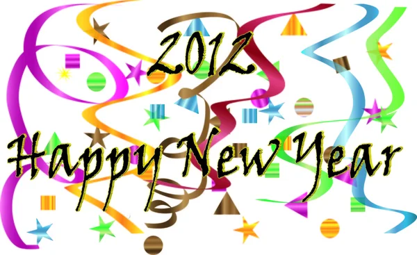 stock vector 2012 happy new year