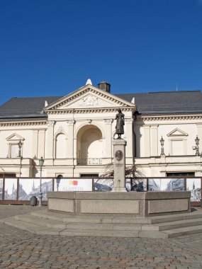 Litvanya. klaipeda tiyatro tiyatro tiyatro kare