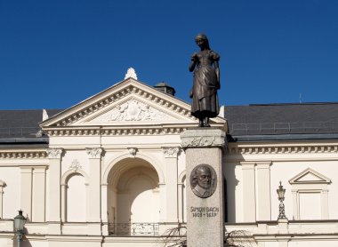 Litvanya. klaipeda tiyatro tiyatro tiyatro kare