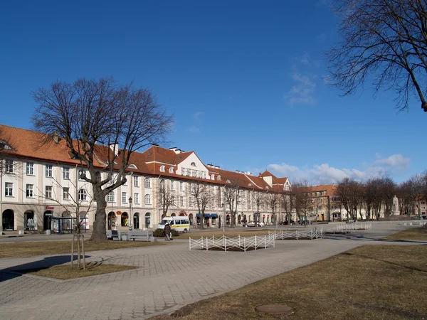 O bulevar em Klaipeda, Lituânia — Fotografia de Stock