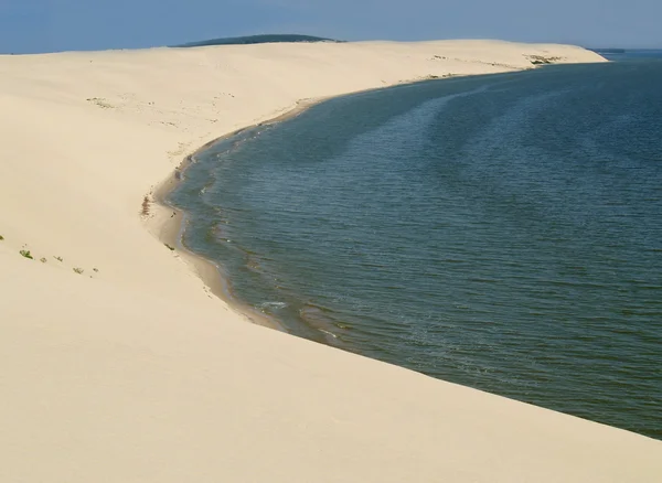 Sandy dunes of the Kurshsky plait, Russia — Stock Photo, Image