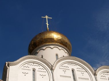 Moskova. nikolay chudotvortsa, tver karakol kilise kubbe