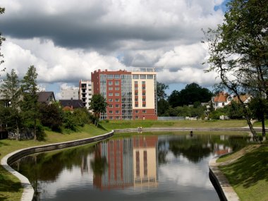 Kaliningrad, Rusya elit konut tepe Gölü