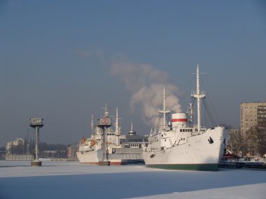 Kaliningrad, Rusya Federasyonu gemileri demirleme dünya okyanus Müzesi,