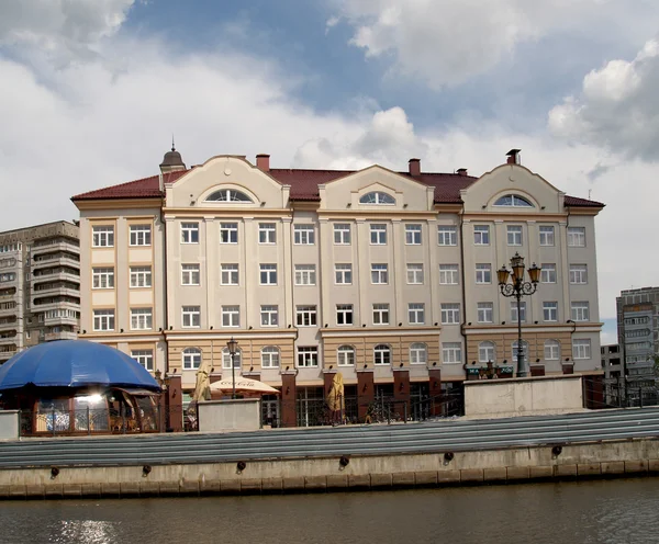 Kaliningrad, Ryssland business center fisk börsen — Stockfoto