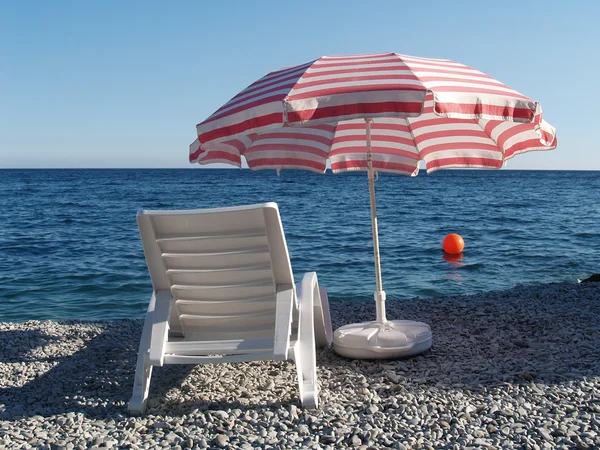 On a Yalta beach — Stock Photo, Image