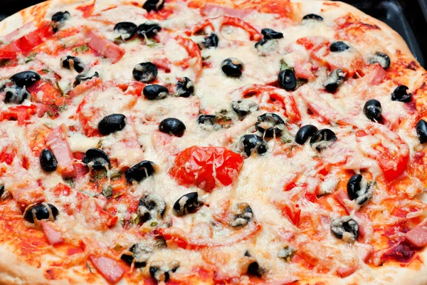 Die Pizza — Stockfoto