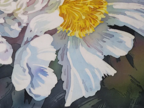 Kunst floral vintage kleurrijke achtergrond — Stockfoto