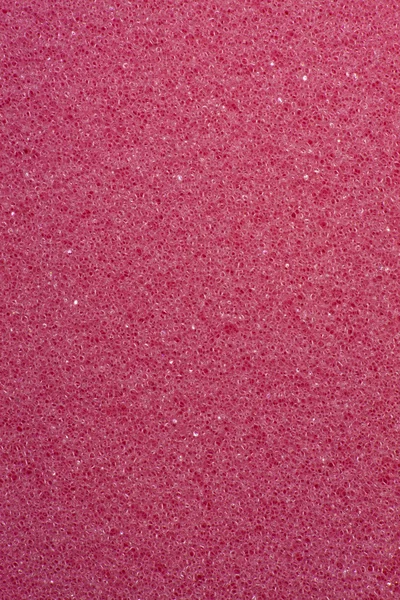 ピンクのスポンジのテクスチャ サーフェス — ストック写真