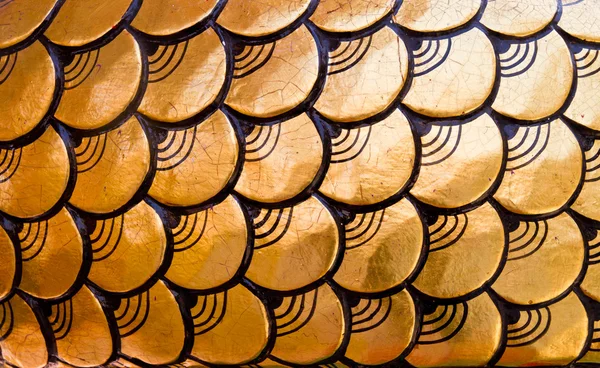 Muster goldener Drachenschuppen — Stockfoto