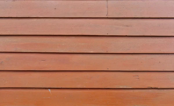 Tavola di legno verniciato marrone per parete — Foto Stock