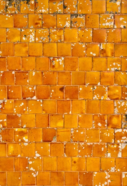 Modello di mattonelle arancio rovina — Foto Stock
