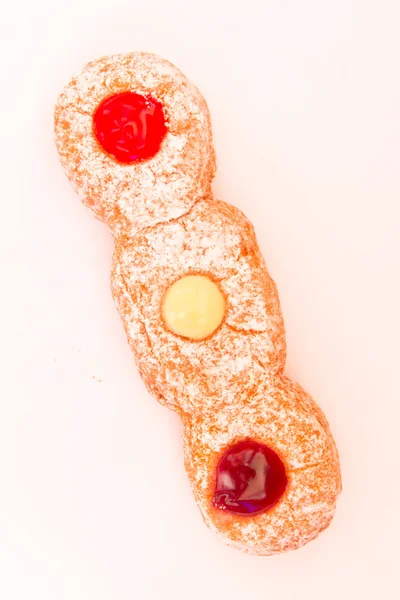 混合的水果甜甜圈 — 图库照片