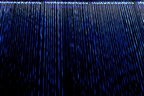Soyut mavi ışık çizgiler — Stok fotoğraf