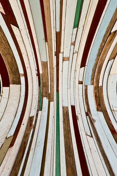 Пофарбована дошка дерев'яний смугастий візерунок — стокове фото