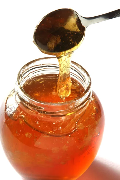 유기농 벌 꿀 — 스톡 사진