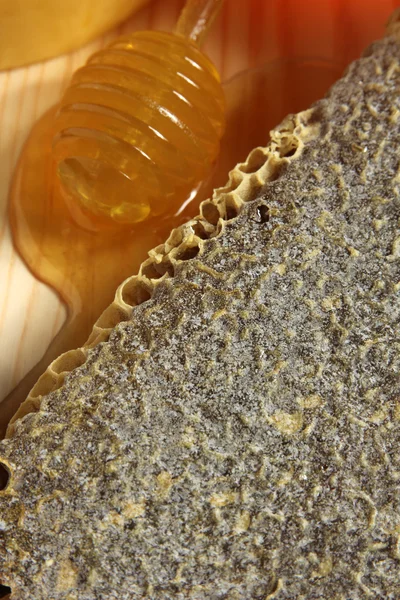 Ekologisk honung — Stockfoto