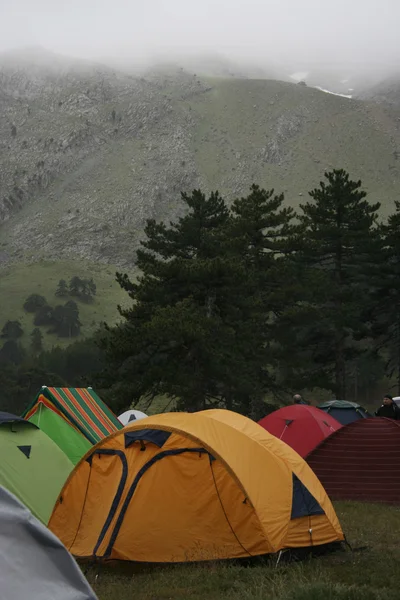 Campismo — Fotografia de Stock